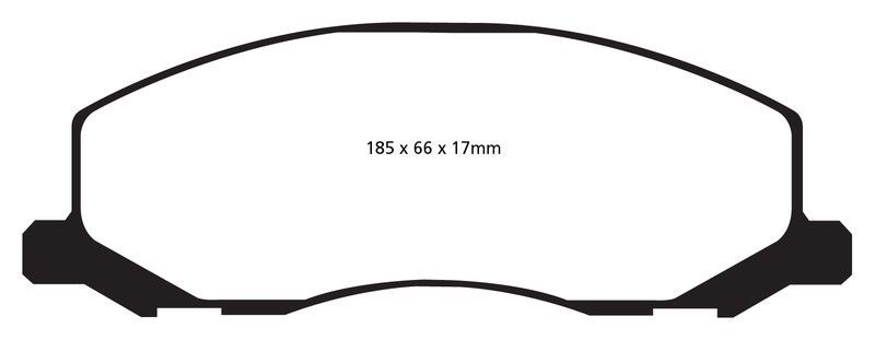 Pastillas de freno ebc DP42015R