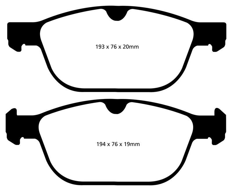 Pastillas de freno ebc DP42018R