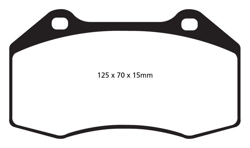 Pastillas de freno ebc DP42021R