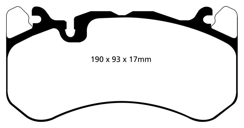 Pastillas de freno ebc DP42081R