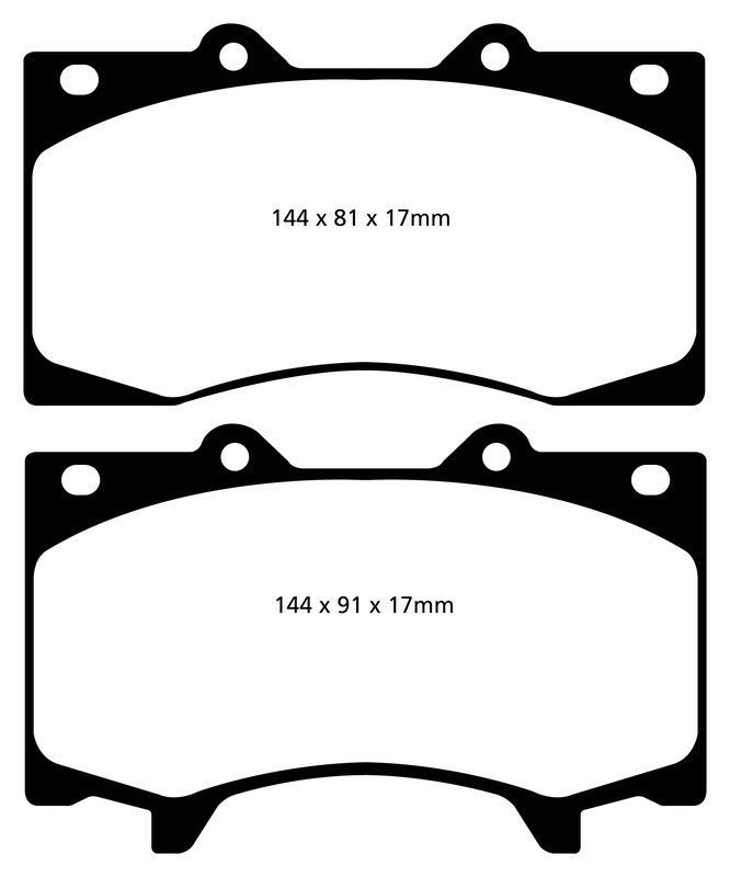 Pastillas de freno ebc DP42125R