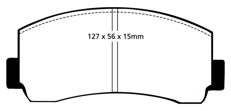 Pastillas de freno ebc DP4289R