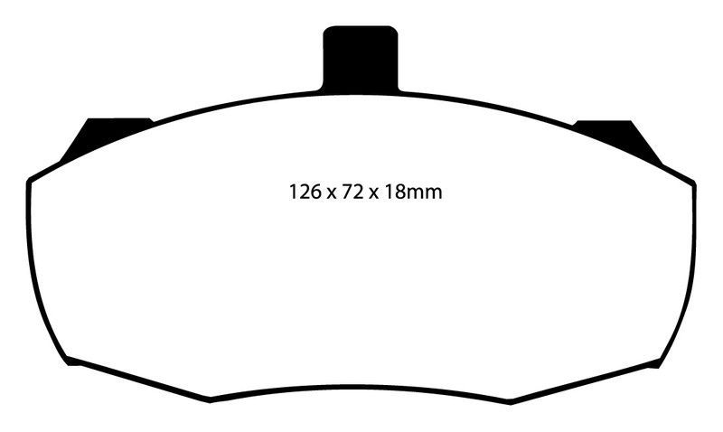 Pastillas de freno ebc DP462