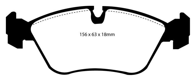 Pastillas de freno ebc DP4880R