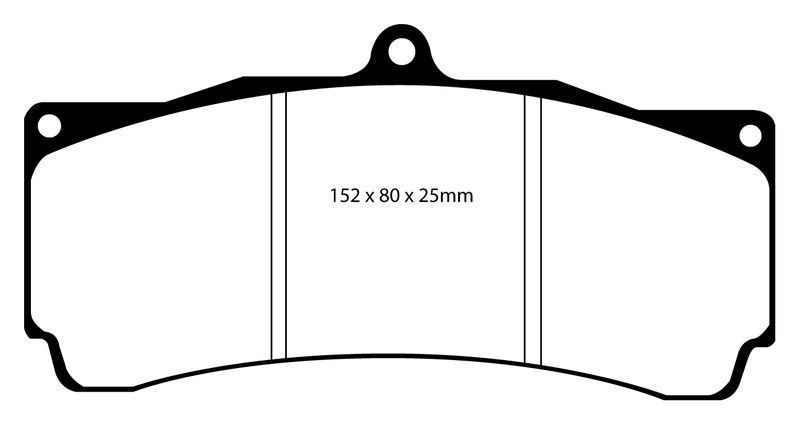 Pastillas de freno ebc DP5009