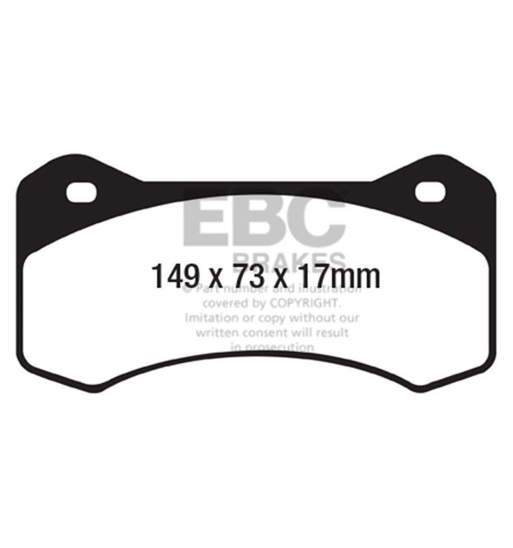 Pastillas de freno ebc DP5054/2NDX