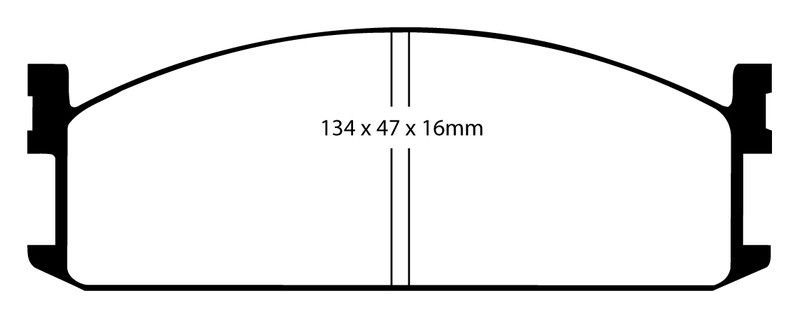 Pastillas de freno ebc DP535
