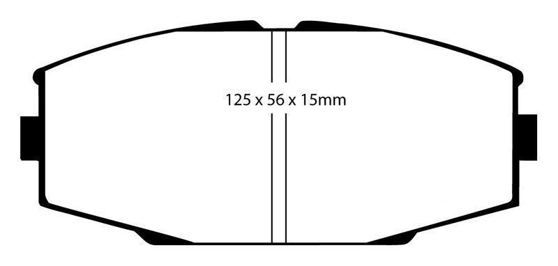 Pastillas de freno ebc DP610