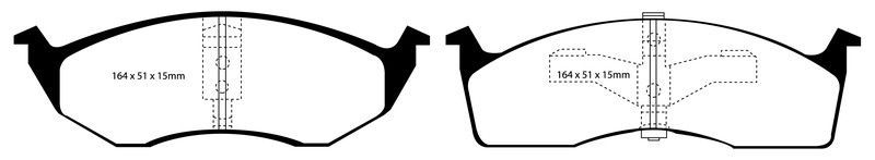 Pastillas de freno ebc DP61065