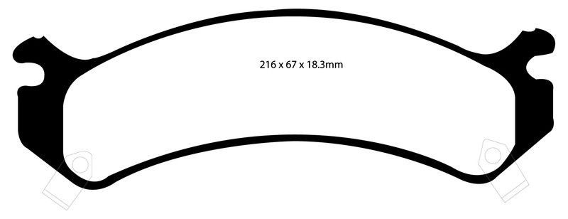 Pastillas de freno ebc DP61305