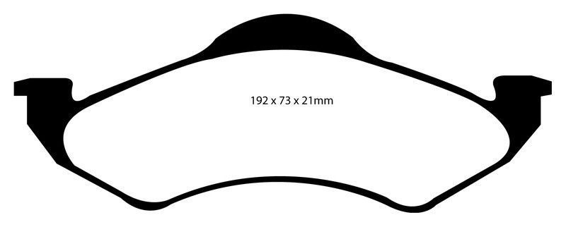 Pastillas de freno ebc DP61318