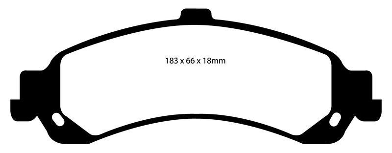 Pastillas de freno ebc DP61635