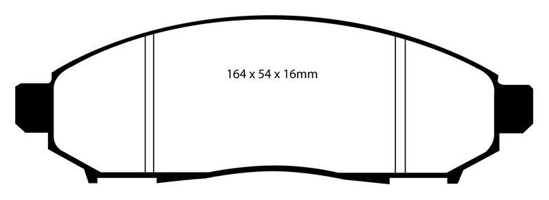 Pastillas de freno ebc DP61747