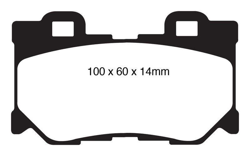 Pastillas de freno ebc DP61824