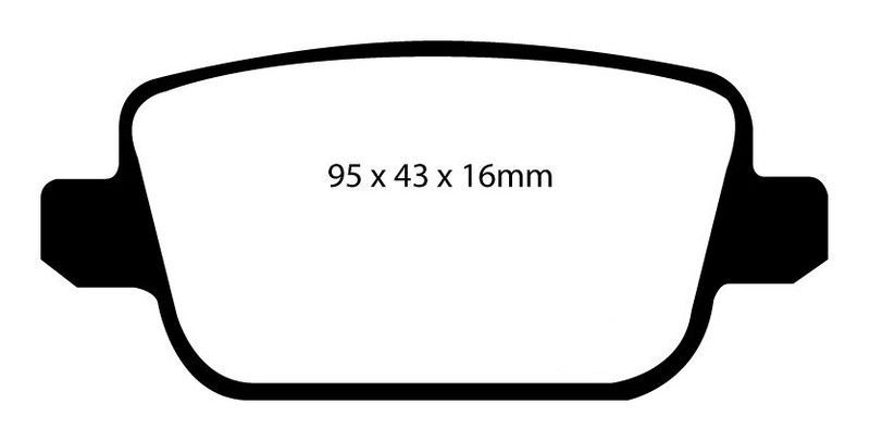 Pastillas de freno ebc DP61933