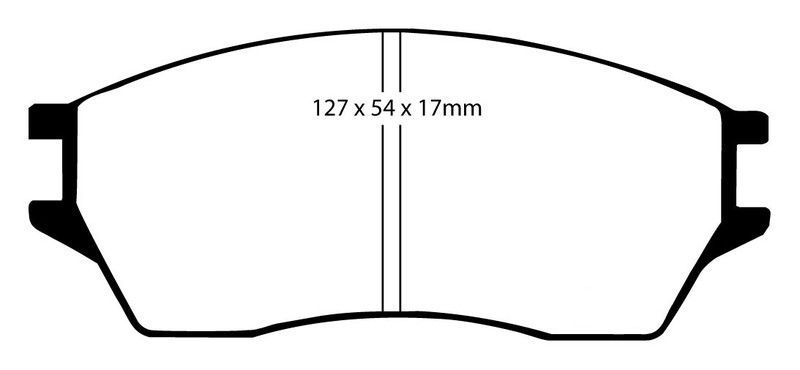 Pastillas de freno ebc DP639