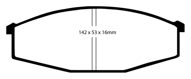 Pastillas de freno ebc DP641