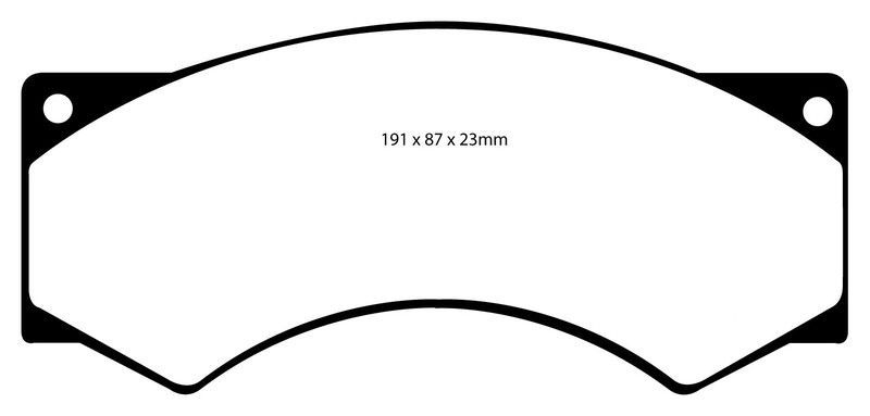 Pastillas de freno ebc DP715/2