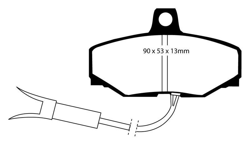 Pastillas de freno ebc DP757/2