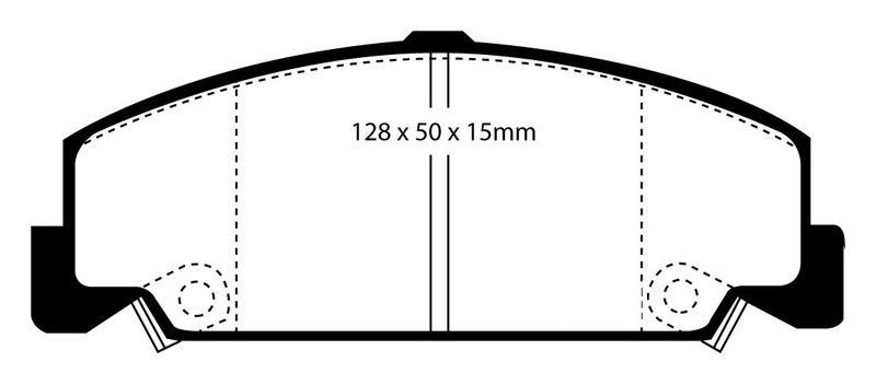 Pastillas de freno ebc DP985