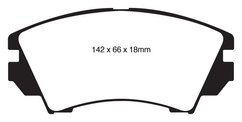Pastillas de freno ebc DPX2014