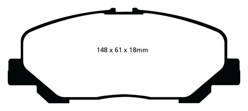 Pastillas de freno ebc DPX2048