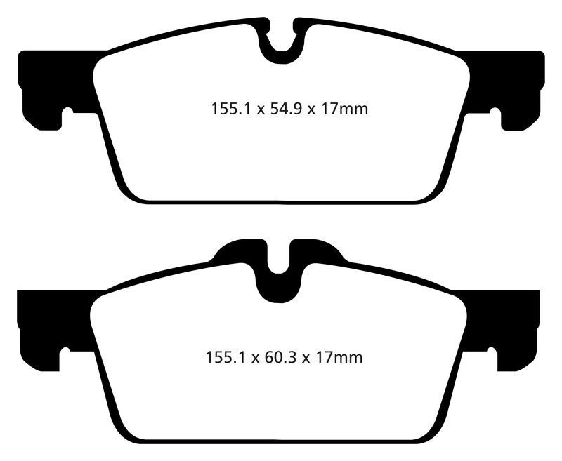 Pastillas de freno ebc DPX2106