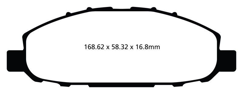 Pastillas de freno ebc DPX2116
