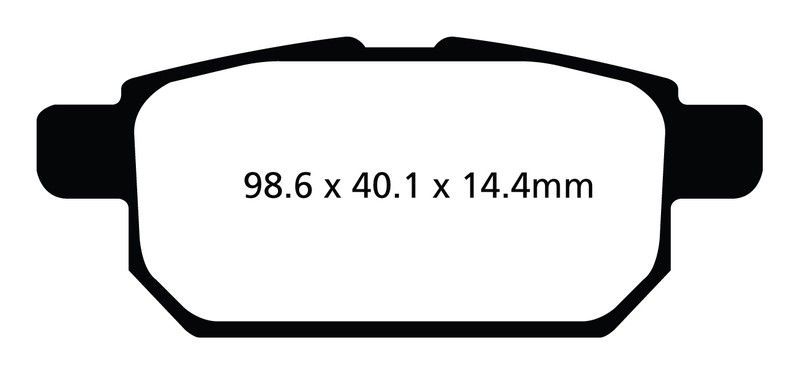 Pastillas de freno ebc DPX2120