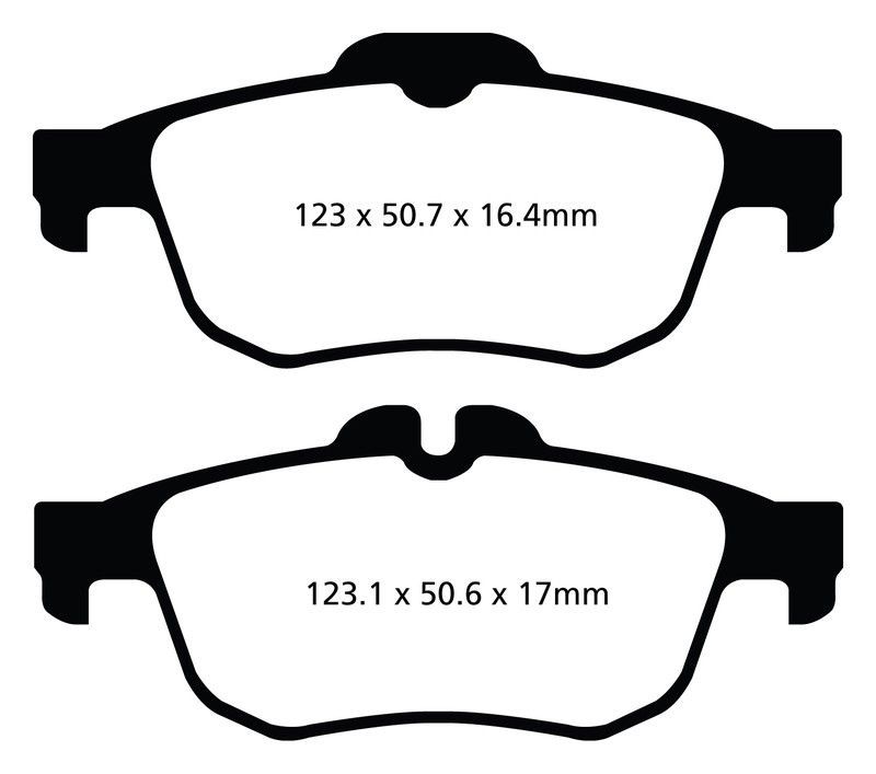 Pastillas de freno ebc DPX2124