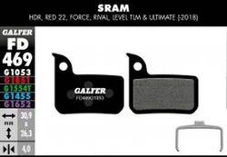 🛑 Pastillas de Freno Galfer Road para SRAM RED 22 – Level TLM 🚴‍♂️🔥