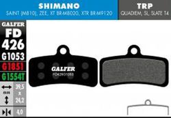 🛑 Pastillas de Freno Galfer Standard – Compatibles Shimano Saint & Zee 🚴‍♂️⚡