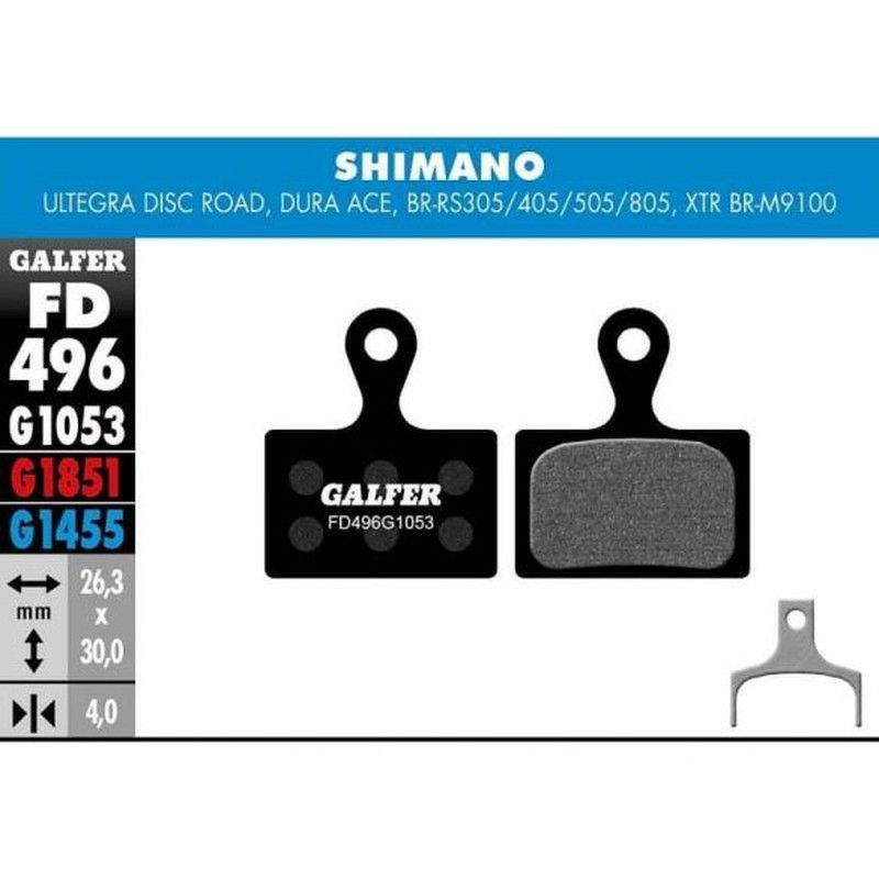 🛑 Pastillas de Freno Galfer Standard para Shimano Ultegra Disc, Dura-Ace, BR-RS305, RS405, RS505, RS805 y XTR BR-M9100 🚴‍♂️🔥
