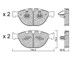 Pastillas de freno SDT RR1080 2527700RR