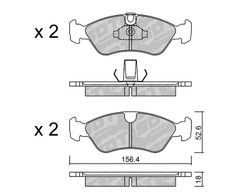 Pastillas de freno SDT RR1080 2549600RR