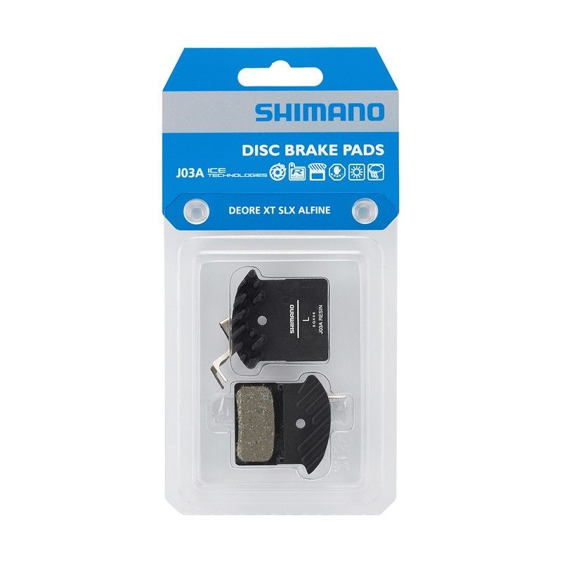 🛑 Pastillas de Freno Shimano Resina J03A – 1 Par con Spring/Split Pin 🚴‍♂️⚡