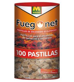 Pastillas ecológicas 100 uni. FUEGO NET