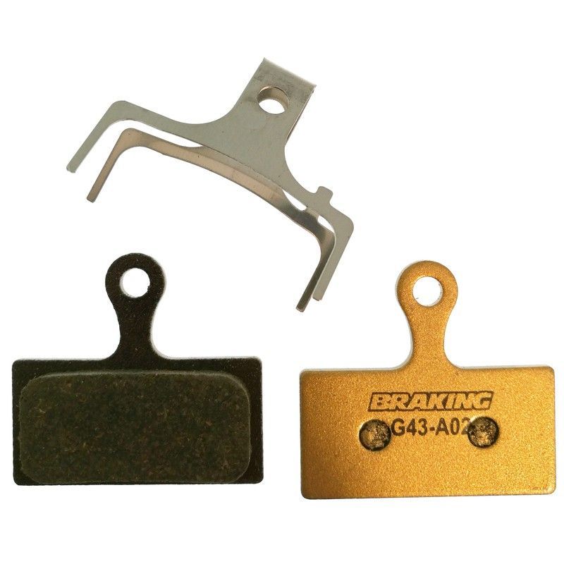 Pastillas metálicas/carbono braking shimano xtr / deore xt / slx / alfine