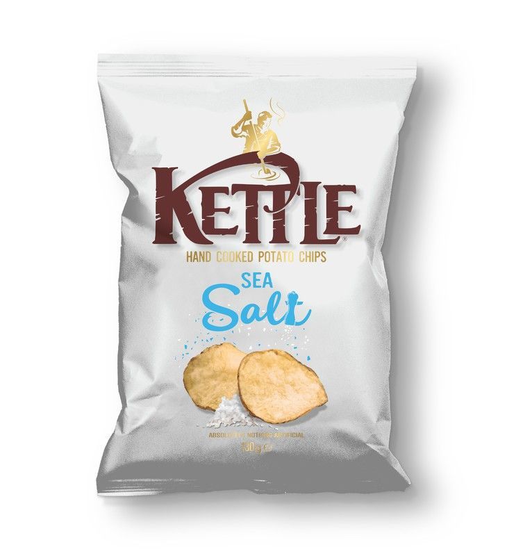 Patatas fritas con sal marina 130 g Kettle Chips