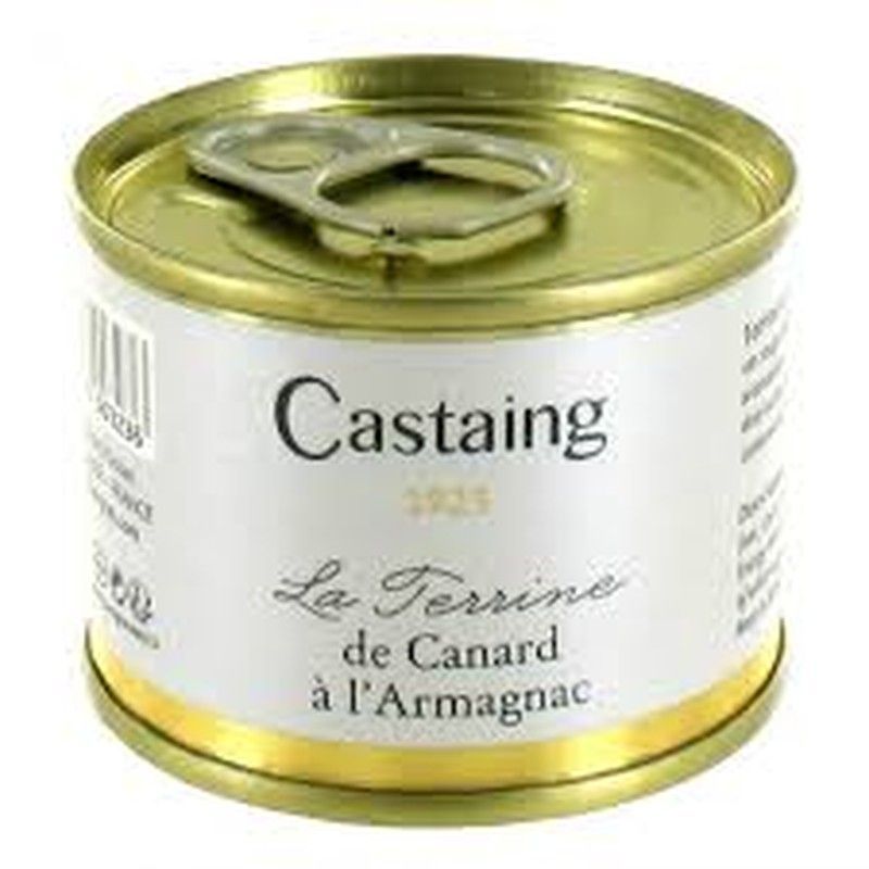 Paté canard a l'armagnac castaing 67 grs