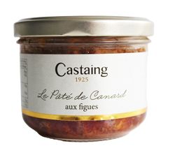 Paté de pato con higos 180 g Castaign