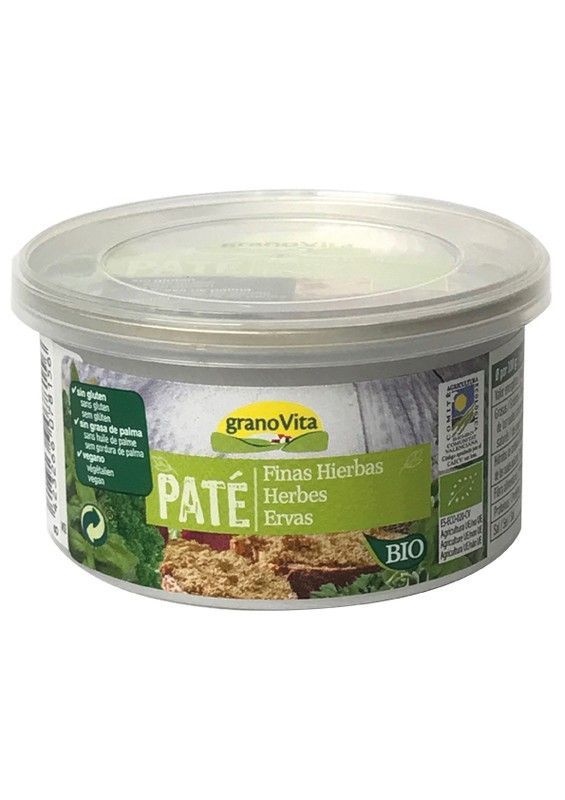 Pate Finas Hierbas Bio 125 Gr