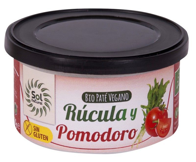 Pate Rucula Y Pomodoro Bio 125 G