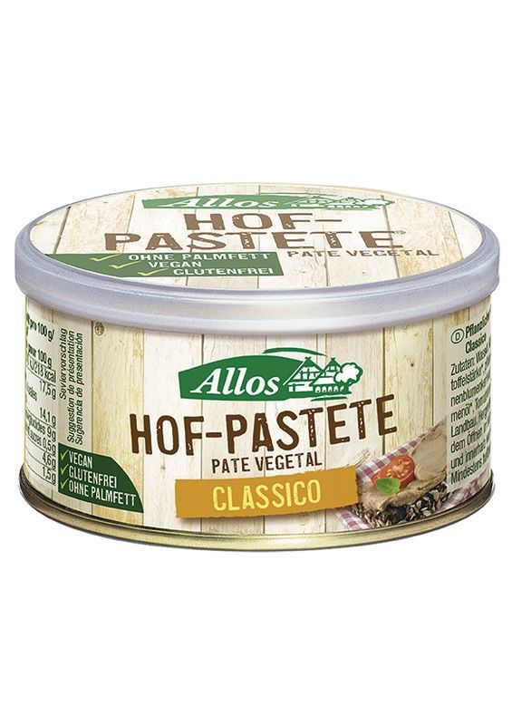 Pate Vegetal Clasico Bio 125 Gr