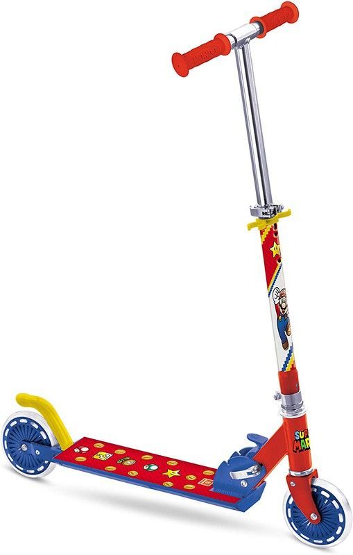 Patinete 2 Ruedas Super Mario