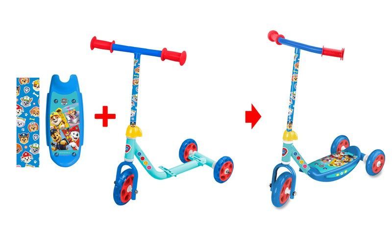 PATINETE 3 R TWIST&ROLL PAW PATROL
