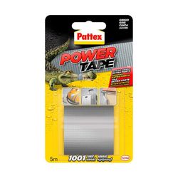 Pattex power tape 50x5mts gris cinta americana