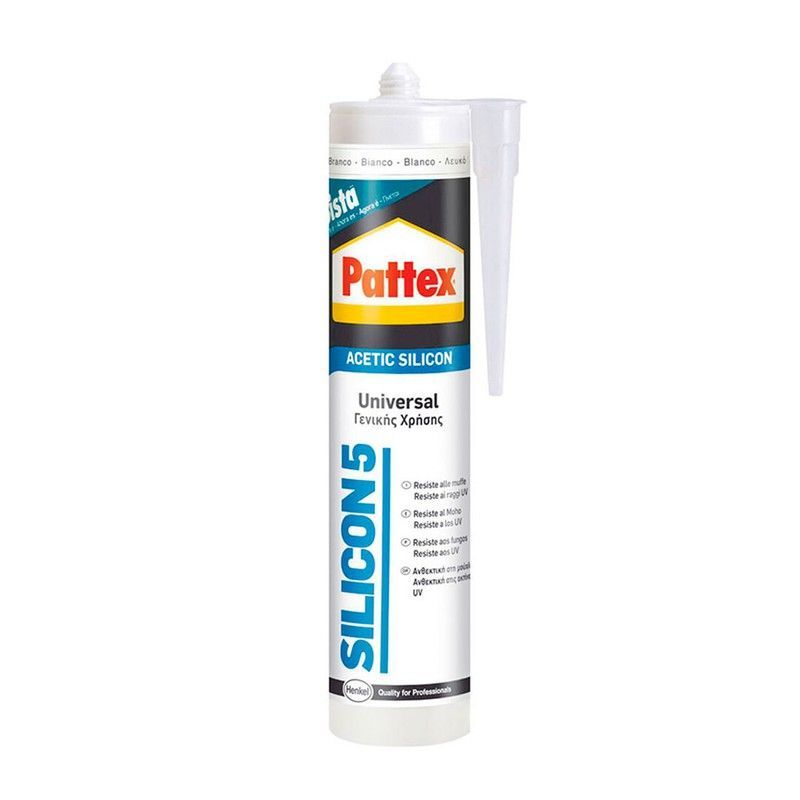 Pattex silicona universal blanco 280ml