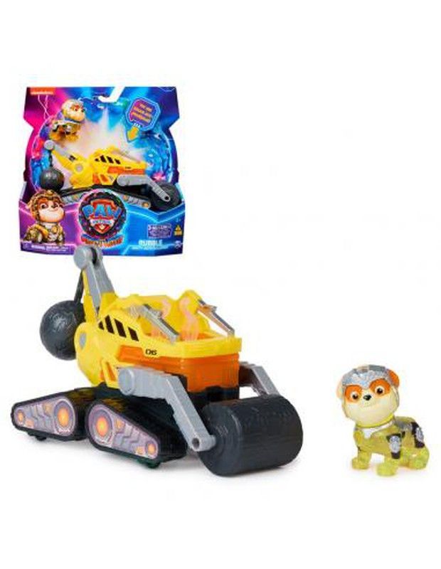 PAW PATROL-VEHICULO PELICULA RUBBLE