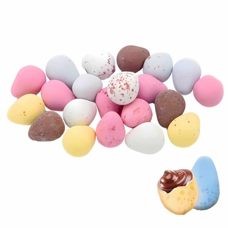 Pecosos de chocolate - Mini Huevos de Chocolate de Lacasa